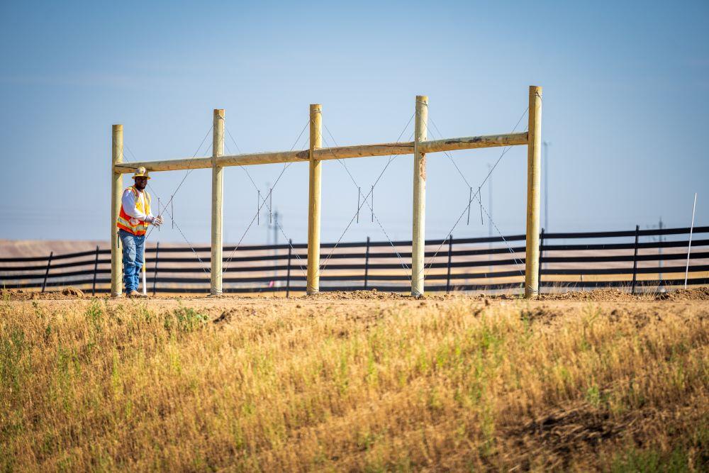 DOT Right-of-Way Fencing